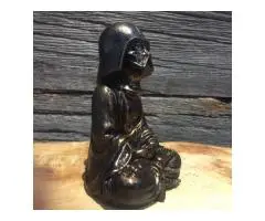 Bronze Darth Vader Buddha Statue - 2