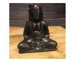 Bronze Buddha Fett Custom Boba Fett Buddha Mandalorian