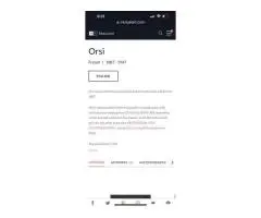 Ninth Bridge France by G Orsi 57" x31" please read the description - 4