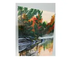 Autumn Water Reflection - 3