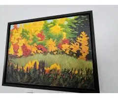 Fall painting by Lambie - 2