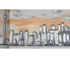 Toronto Skyline Silver - 3