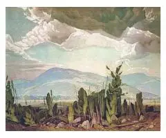 AJ Casson Limited Edition Print - "Sun After Rain" - 4