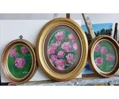 Pink Hydrangeas (3 pieces)