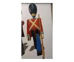 Wooden Soldiers original oil painting - 2
