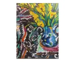 Yellow irises flowers - 4