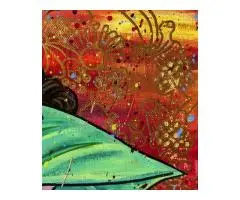 Green Leaf Blindfold - 4